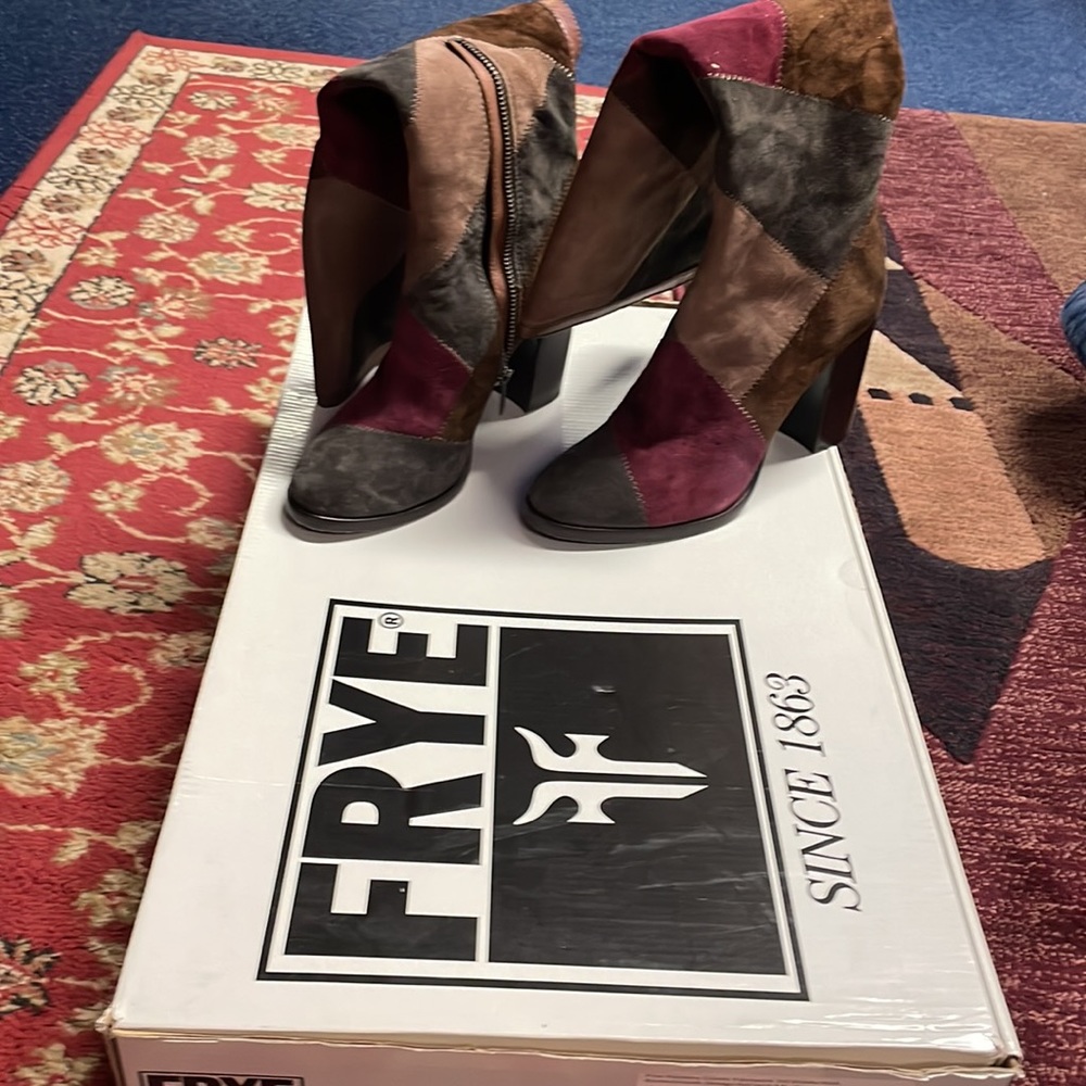 Frye Claude Patchwork Tall - image 4